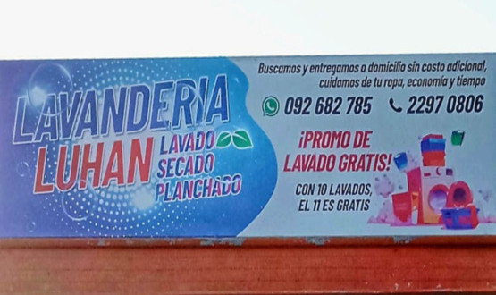Lavanderia Luhan | Lavanderias | Barros Blancos
