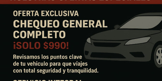 Promo Taller Mecánico Simón